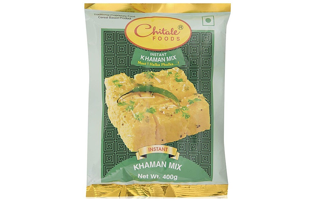 Chitale Foods Instant Khaman Mix    Pack  400 grams